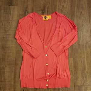 Tory Burch Silk Cardigan